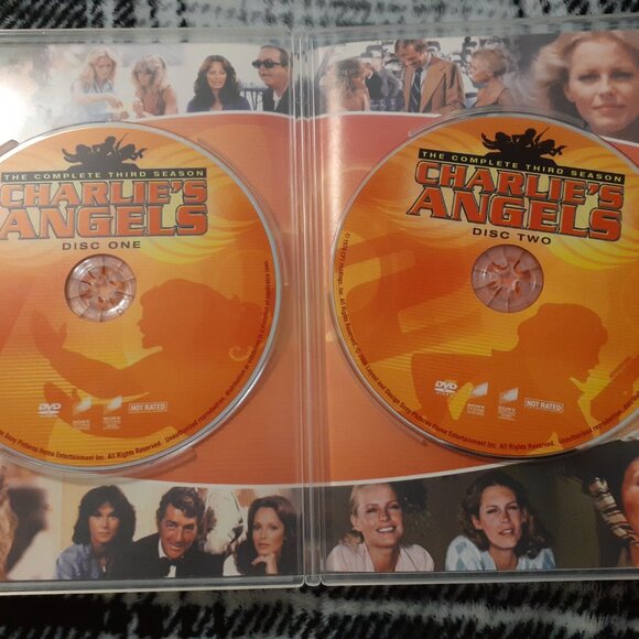 CHARLIE'S ANGELS COMPLETE 3 SEASON KATE JACKSON, JACLYN SMITH, CHERYL LADD DVD - Picture 12 of 16